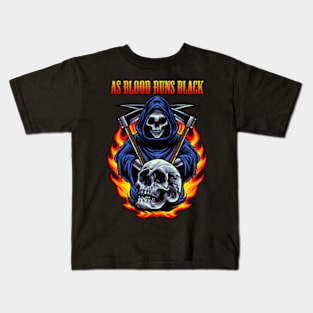 AS BLOOD RUNS BLACK BAND Kids T-Shirt